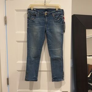 True Religion Casey Ankle Jeans NWT Size 30
